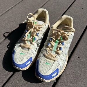 Nike P-6000 Athletic Department Coconut Milk Medium Blue
